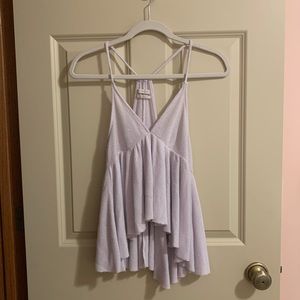 uo lola thermal babydoll tank top